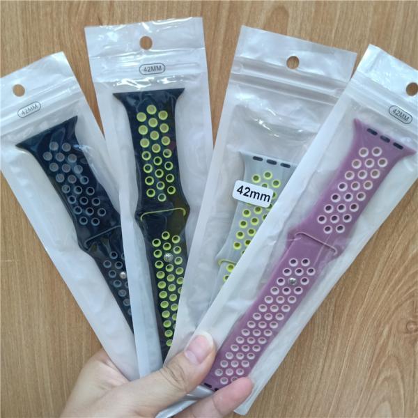 Multicolor Adjustable Silicone Watch Strap For Watch3 4 5 6 Generation
