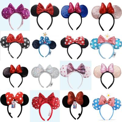 Disney original Plush head band Sequins head band 23cm