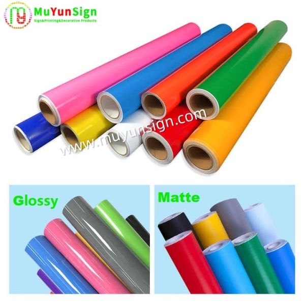 Glossy Matte Surface Color Cutting Vinyl for Eye Catching Designs