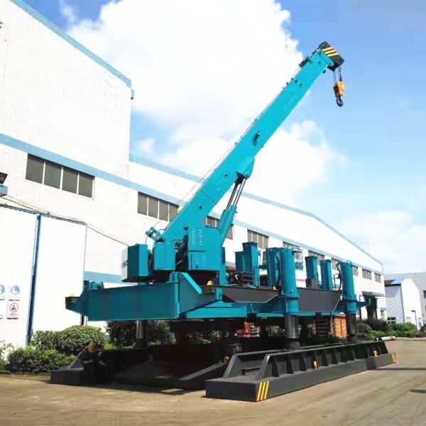 No Noise 7.9m/Min 6000KN Hydraulic Jack In Piling Machine