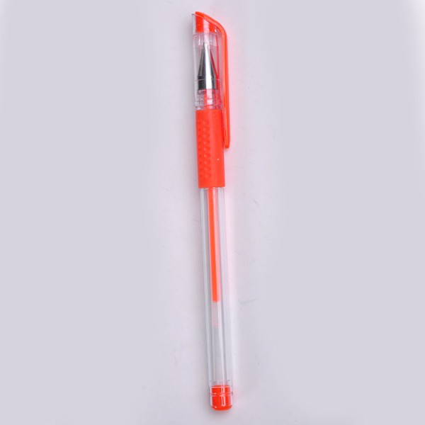 Eco-friendly Plastic Good Quality Wholesale 6 Colors Custom Gel Pen
