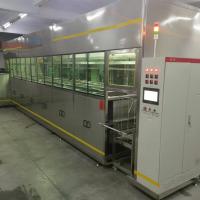 Equipamento industrial de limpeza e secagem para utensílios metálicos