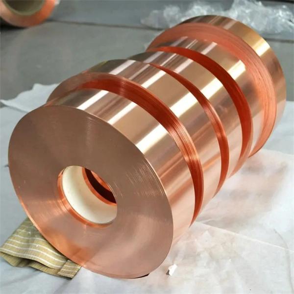 1mm 2mm C1100 C2680 C19010 Alloy Brass Coil/Copper Strip of Pure Copper Grade Hardness