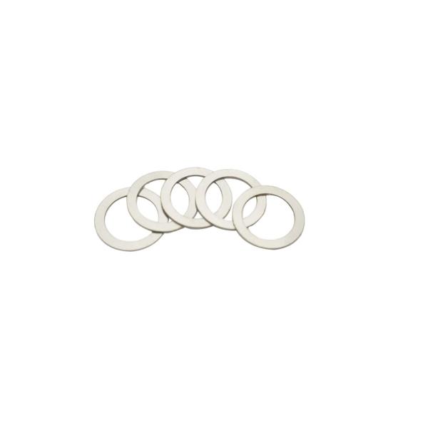 0.02mm Coupe au laser M3 laveuses en acier inoxydable 304 316 laiton plat