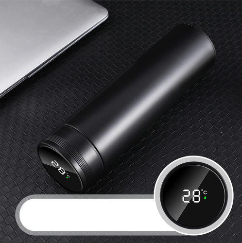 2023 Custom Logo Led Temperature Display Business Smart Drinkware Vacuum Water Bottle