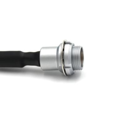 Conector circular da montagem do painel traseiro de Pin Connector IP50 da circular 4 de ZEG 0B