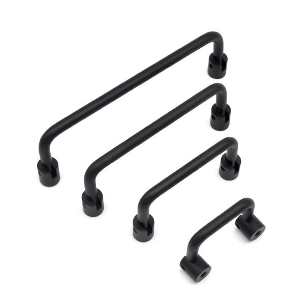 Minimalist Wardrobe Pull Handle 40mm Hardware 90 Degree Folding