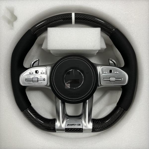 Custom Carbon Fiber Steering Wheel For Mercedes Benz S Class W222 S500 Model Fitment