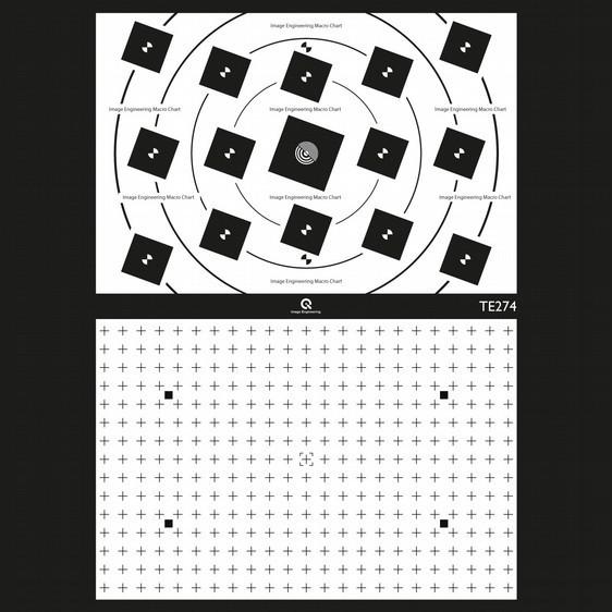 Macro Camera Lens Test Chart Reflective Resolution Distortion Of Macro Lenses