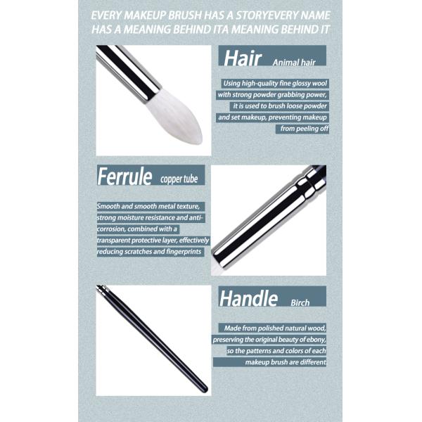 293A11610 Professional Natural Goat Hair Hot Sale High Quality Support Private Logo