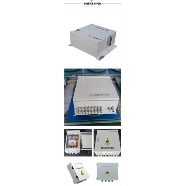 22 in 2out 500vdc Dc To Protect Solar Panels Pv String Combiner Box with Lightning Arreste