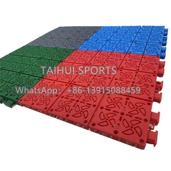 Персонализированные спортивные плитки, полипропиленовые плитки для баскетбольного корта