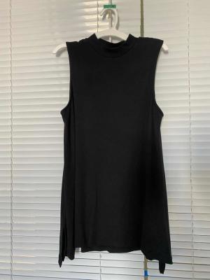 Soft Summer Dark Blue Ladies Dress Clothing 63% Rayon 34% Polyester