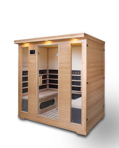 Computer Control Panel Hemlock Sauna Family Fumigation Whole Body Detox Sweating Infrared Lightwave Room