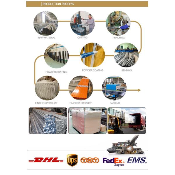 2100mm*2400mm Tubular Picket Fence Heat Treated