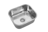 44*39cm Rectangular Undermount Stainless Steel Kitchen Sink No Magnetic
