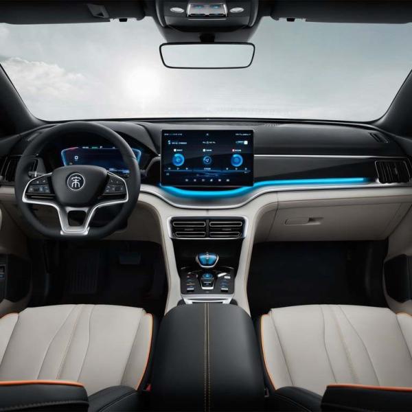 XF High Quality Fast Speed Electric Car Byd Song Plus Ev Smart Electric Car smart electric car