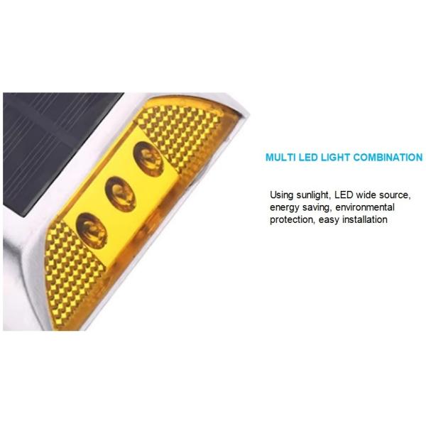 Cast Aluminum LED Solar Road Studs For Road Traffic Safety Warning