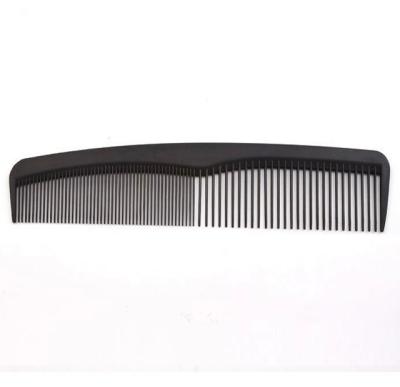 Classical Black Carbon Fiber Small Hair Combs High Flexibility Without Fly Away