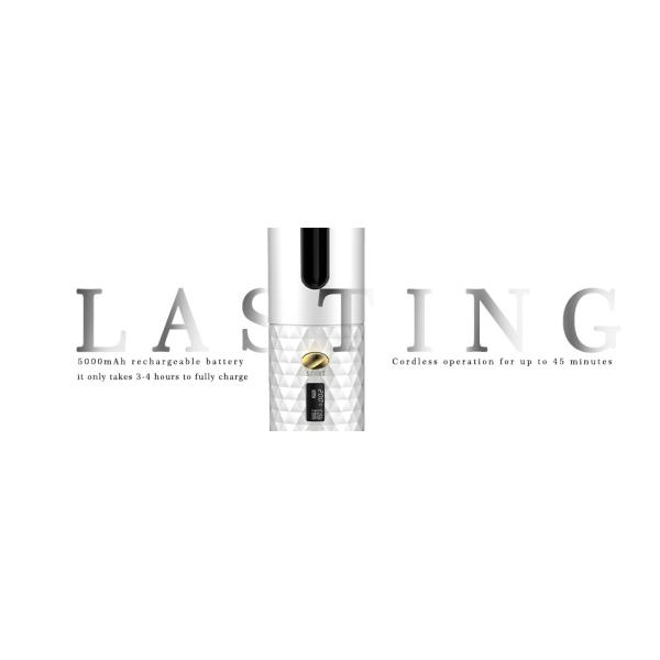 Беспроводной керамический автоматический вращая керамический Curler волос перезаряжаемые 50HZ/60HZ