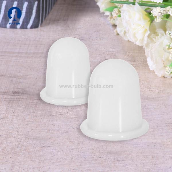 Natural Plant Herbal Silicone Massager Anti Cellulite Vacuum Cup 4 Pcs