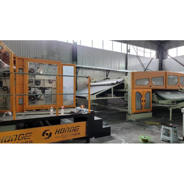 экран касания PLC машины Lapper креста полиэстера 90m/Min с моторами сервопривода