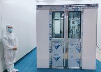 AS-2040D-2.2-AD Chuveiro de ar de sala limpa com portas deslizantes de folhas duplas