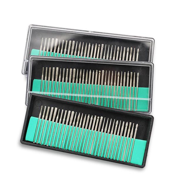30PCS Jewelry Accessories Tools 2.35mm/3mm Diamond Grinding Head