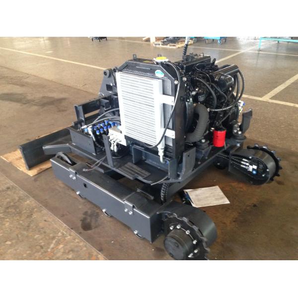 2350rpm 2 Ton Mini Excavator , 3km/H Mini Crawler Excavator