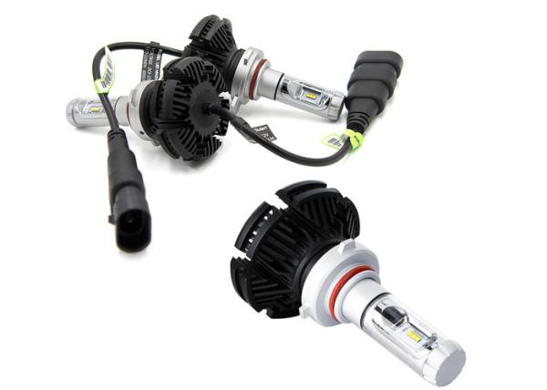 6000LM X3 Led Headlight Bulbs , 50W 9005 HB3 Led Head Lamp DC 9-32V