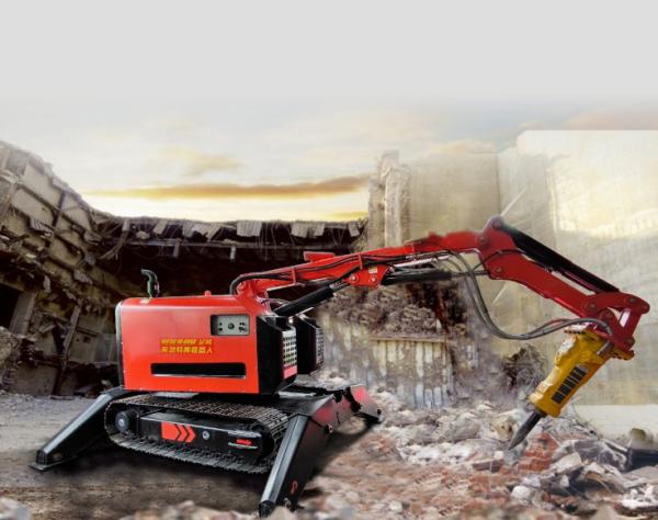 Multi-functional Crushing Breaking And Dismantling Robots