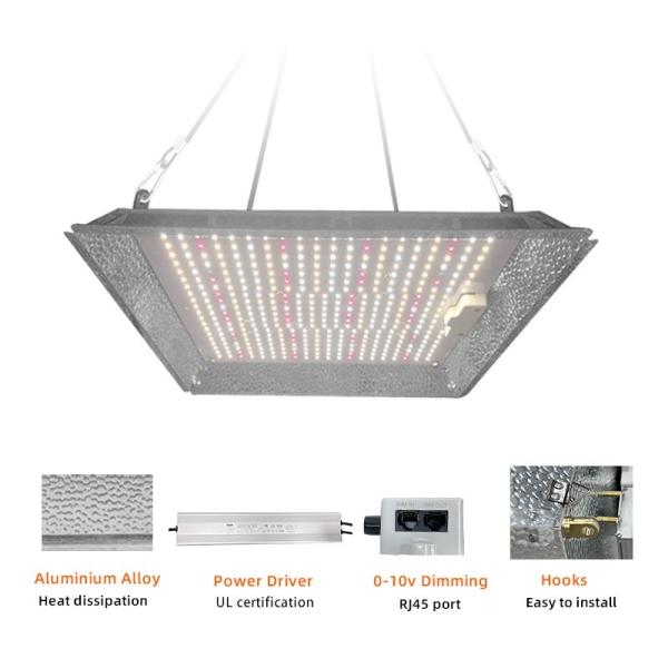 Greenhouse Dimmable Quantum Board Grow Light For Grow Tent