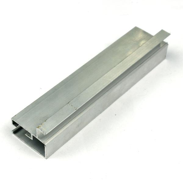 Extrusion Frame Silver Anodized 6063 Aluminum Window Profiles