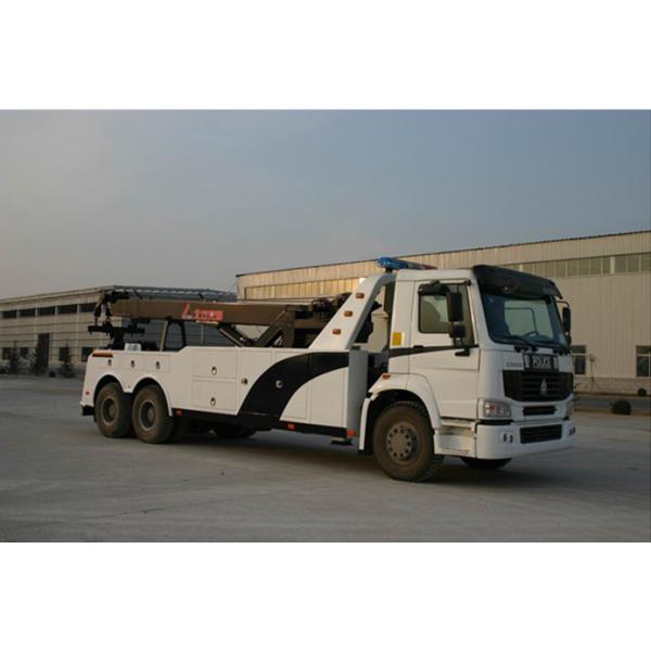 12 Wheels Heavy Duty Tow Truck , 30 Ton Emergency Tow Truck 336HP ZZ1317N4667C