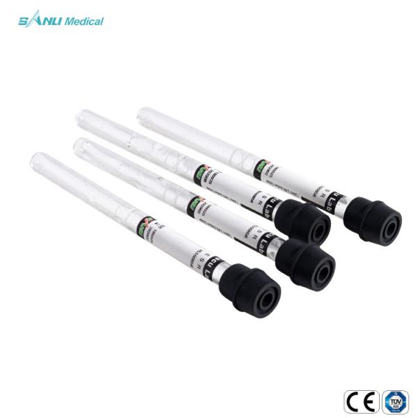 Disposable Serum ESR Blood Collection Tube ISO Glass 1.28ml Sodium Citrate
