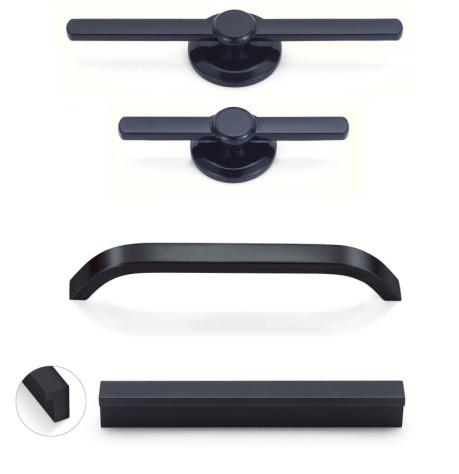 Universal Square Door And Cabinet Handles With Italian France Style