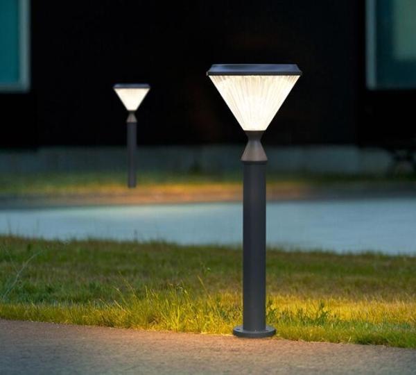 20ah Villa 3W Solar Garden Lights Painted Matte Outdoor Landscape Gate Decoration