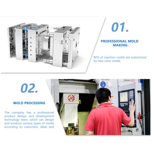 P20 Plastic Injection Overmolding / Injection Mold Tooling Polished