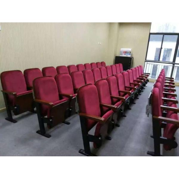 Cold Molded PU Foam Latest Design Low Back Auditorium Theater Seating For Music Hall