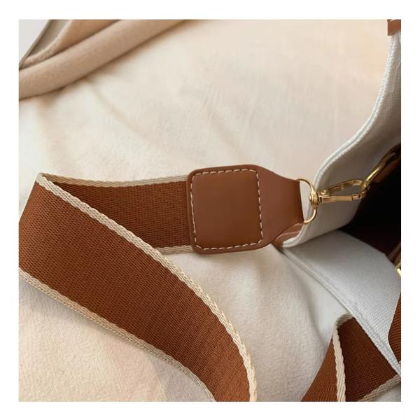 Main Material PU GHJ-31 Handbags For Women with Motion Detection and Striped Design