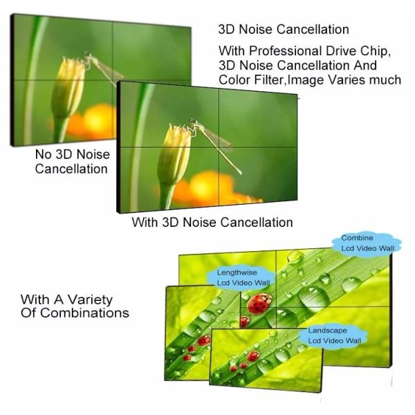 Стена 3С3 экрана касания ХД 4К умная видео- шатон 1.8Мм узкой части 55 дюймов ультра
