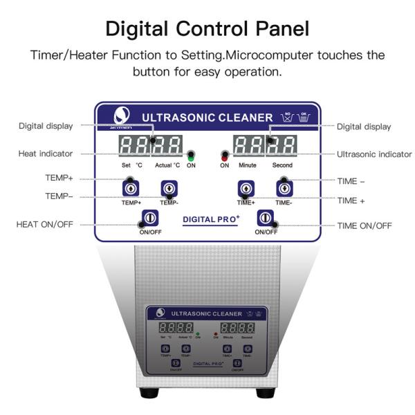 уборщик 80W зубоврачебного оборудования 220v 2L ультразвуковой с корзиной