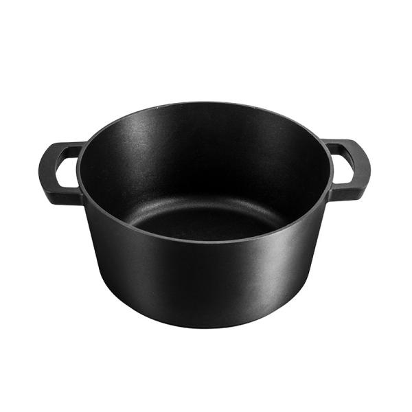 32cm Aluminium Milk Pan Non Textured Multi Layer Die Cast Aluminium Pot