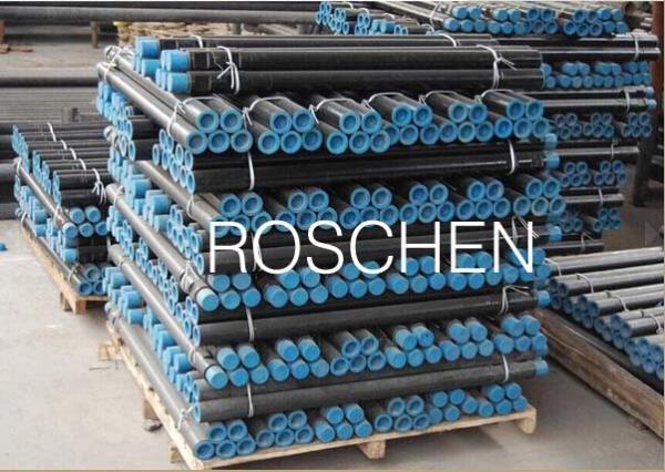 API EUE 8 TPI Round Drill Rod / Tool Steel Rod for Drilling Rig Machine 2 7/8 ISO