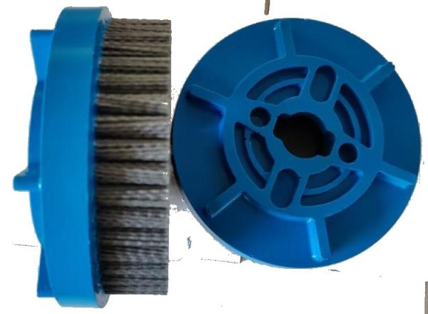 High Density Silicon Carbide 150mm Shell Mill Holder Disc Brush for Deburring