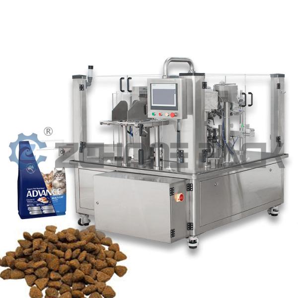 Máquina de embalagem de alimentos para animais de estimação 304/316 de aço inoxidável
