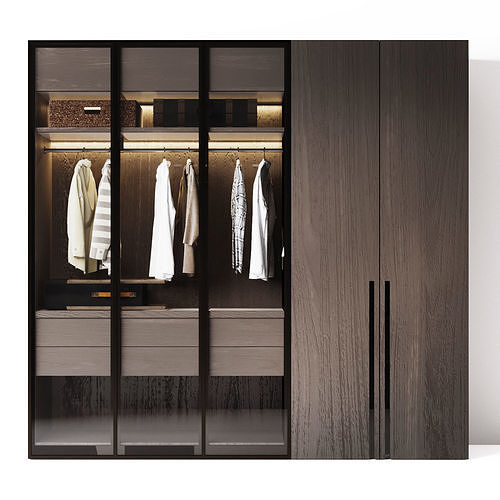3000mm Bedroom Wardrobe Closets