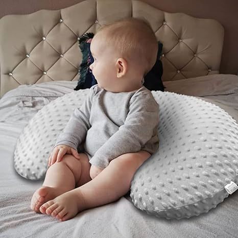 2 Pack Nursing Pillow Cover For Breastfeeding,Dot Pillow Slipcover Fits Nursing Pillow