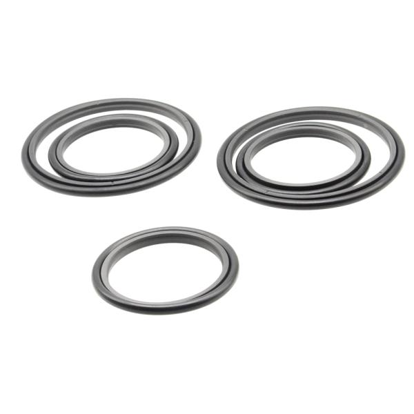 HBTS NBR Excavator Hydraulic Piston Seals PTFE Oil Resistant