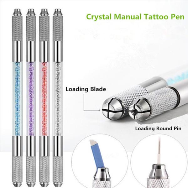 Multi Function Permanent Eyebrow Tattoo Pen 4 Color Options Microblading Tattoo Pen